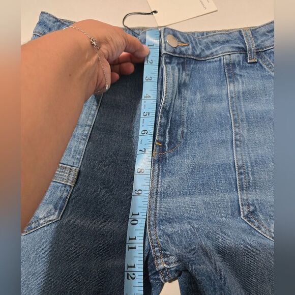 NWT Seventy + Monchy Elodie In Desert Americana Wide Leg Pants Size 32 - Picture 8 of 13